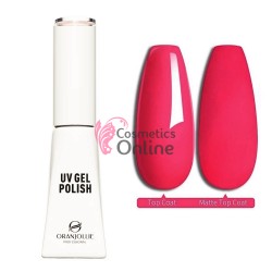 Oja Semipermanenta Barbie Pink Oranjolie Cod 016 Rose Fuchsia